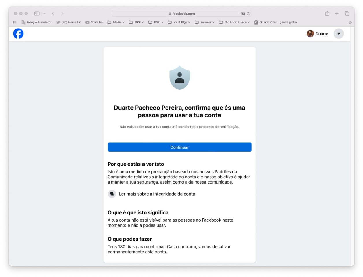 Duarte Pacheco Pereira, confirma que és uma pesso