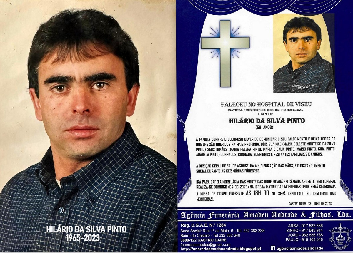 FOTO DE HILÁRIO DA SILVA PINTO-58 ANOS (COLO DE P