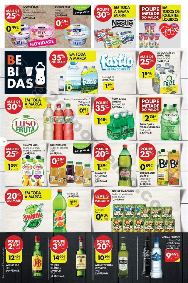 Antevisão Folheto PINGO DOCE Promoções de 30 ou