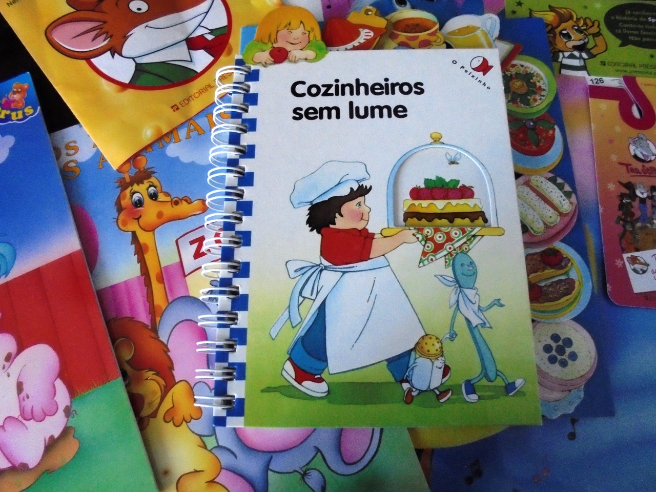 Livro infantil de cozinha