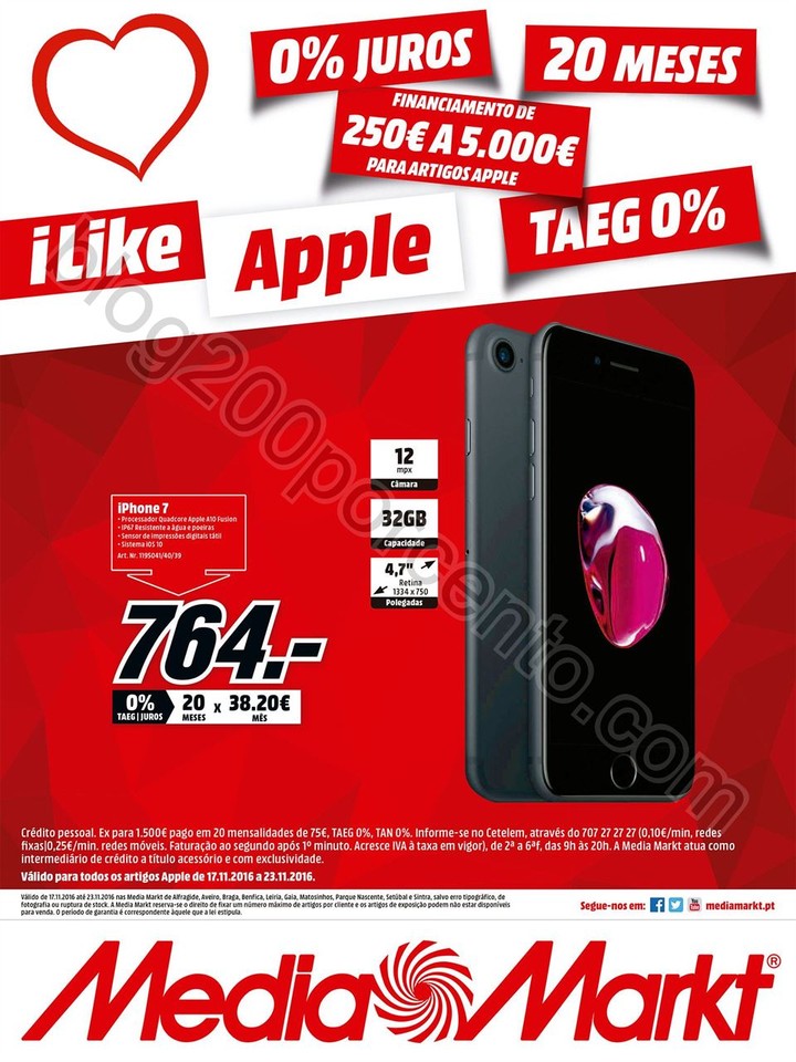Antevisão Folheto MEDIA MARKT Promoções de 17 a