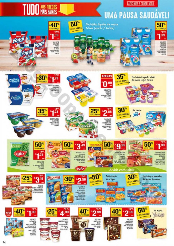 Antevisão Folheto CONTINENTE Promoções de 4 a 1
