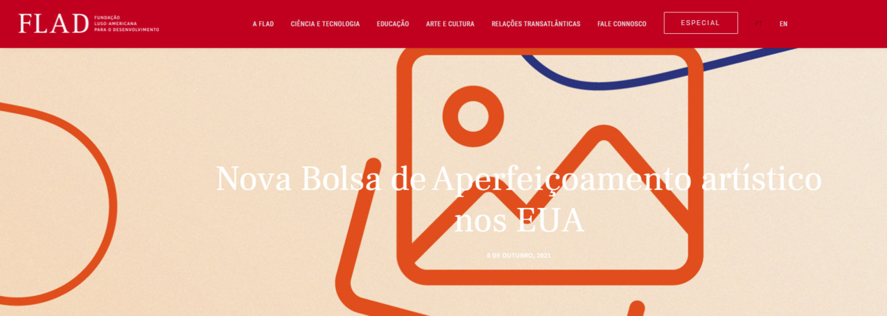 Bolsa de Aperfeiçoamento Artístico - Área do Cinema e Fotografia - até 6 de Janeiro de 2022