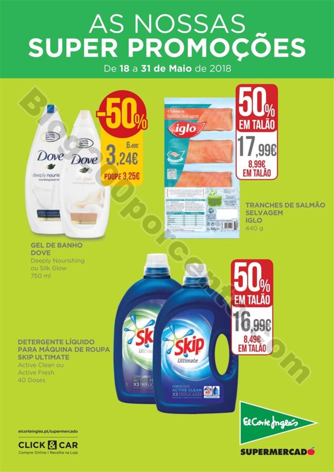 Antevisão Folheto EL CORTE INGLÉS Promoções de