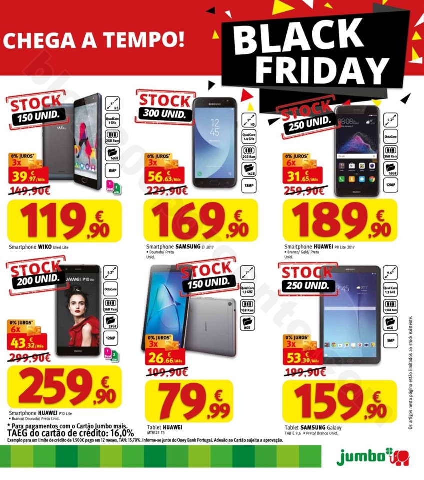 Antevisão Folheto JUMBO Black Friday de 24 a 28 n