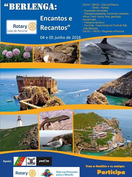 16 06 01 - Rotary - Cartaz de Viagem à Berlenga.j