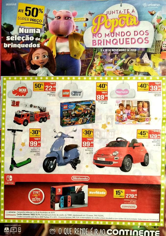 Antevisão Folheto CONTINENTE Brinquedos de Natal Promoções de 8 novembro a  11 dezembro - Blog 200 - Últimos Folhetos, Antevisões, Promoções e Descontos