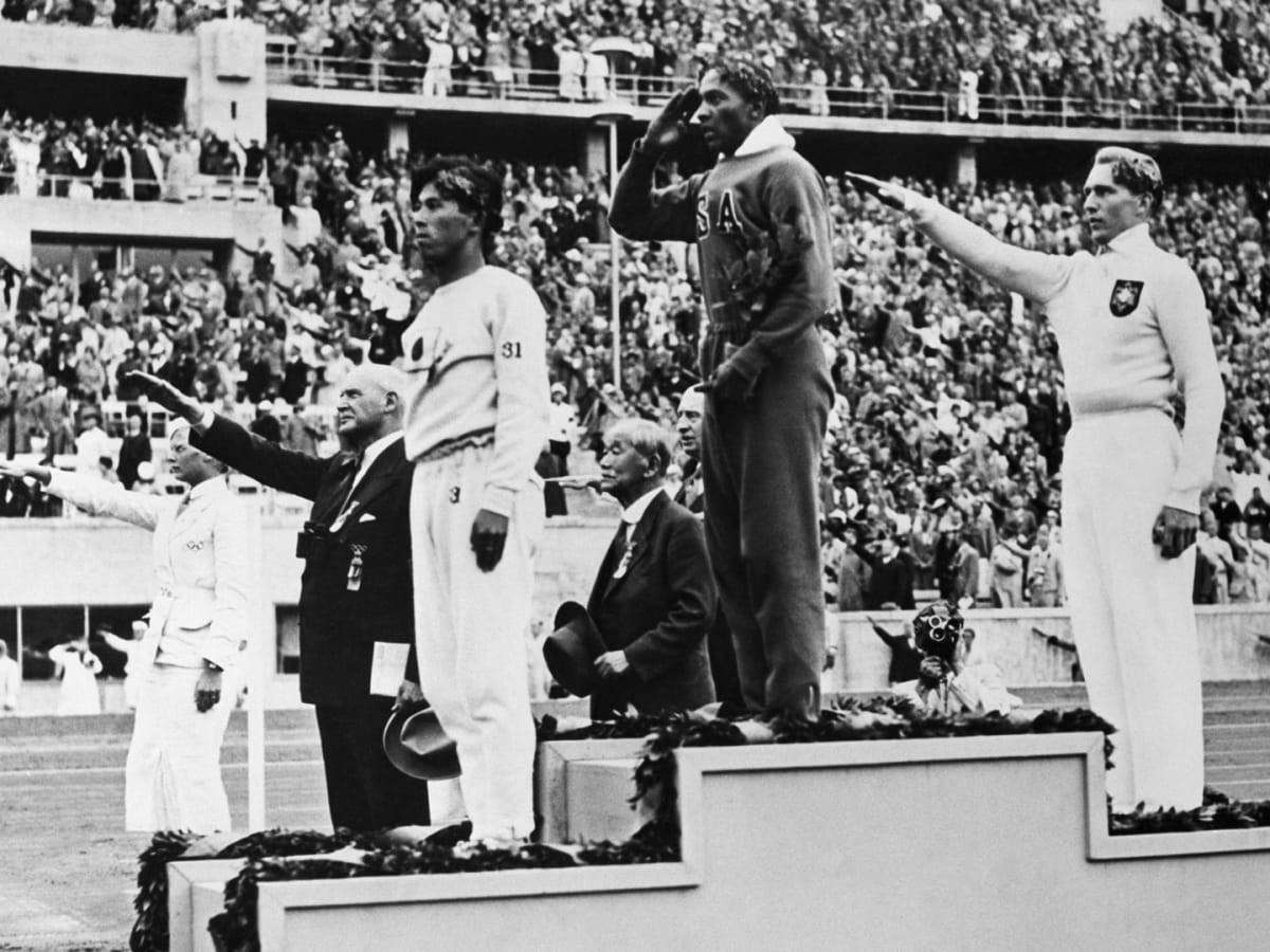 Jesse Owens brilhou nos Jogos de Hitler