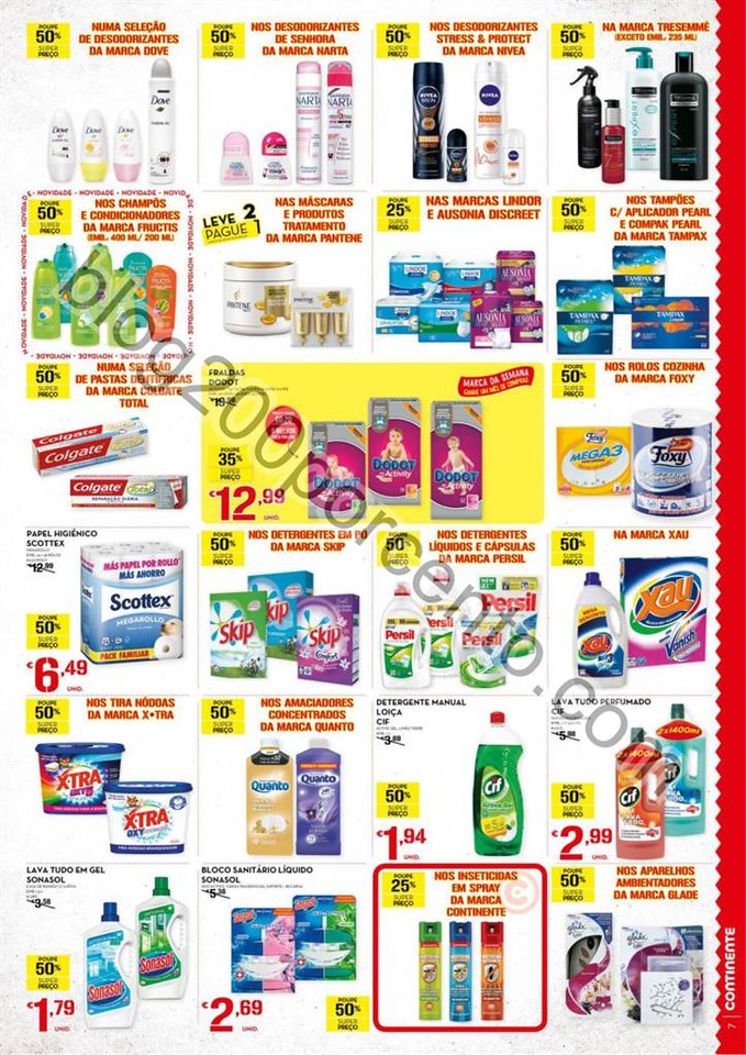 Antevisão Folheto CONTINENTE - MODELO Madeira pro