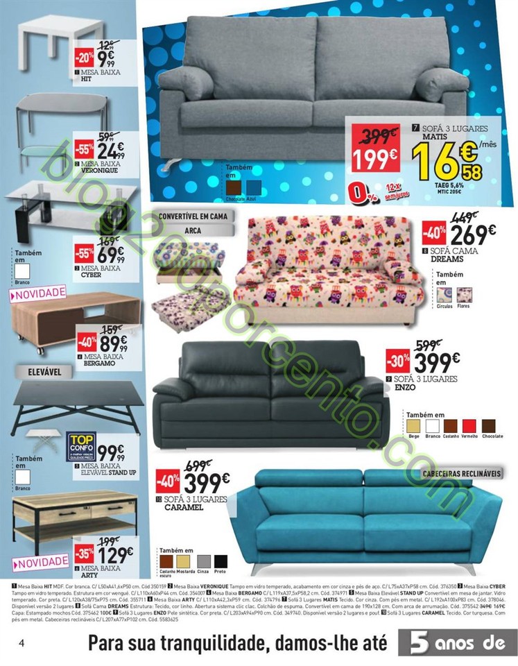 Antevisão Folheto CONFORAMA Promoções de 11 a 2