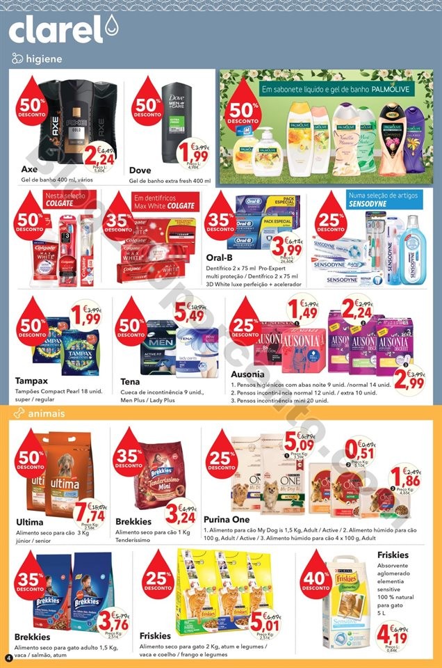 Antevisão Folheto CLAREL Promoções de 8 a 21 no
