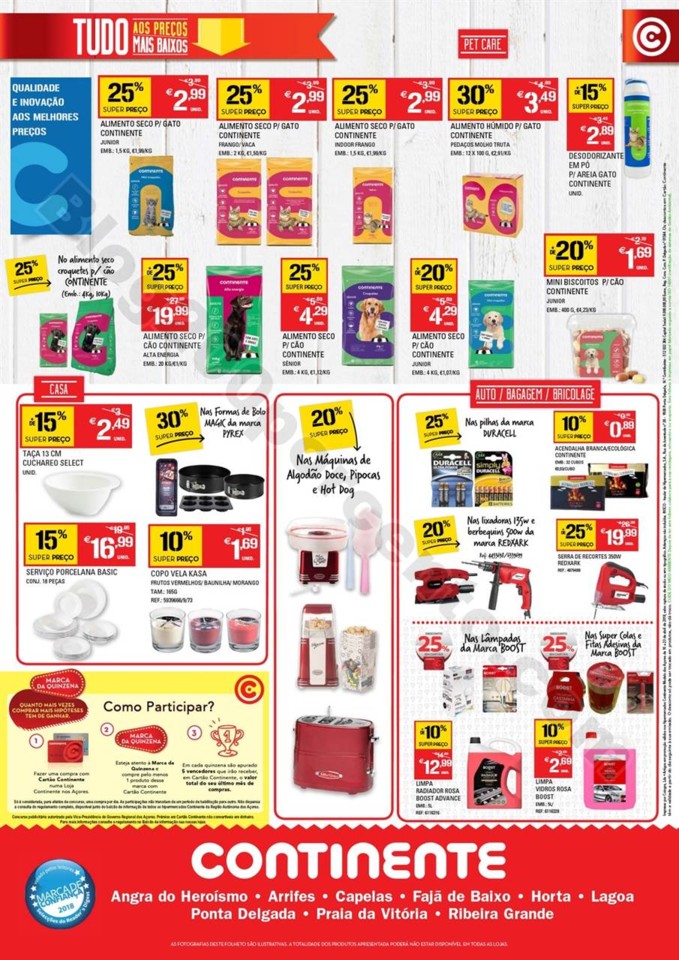 Antevisão Folheto CONTINENTE Açores promoções 