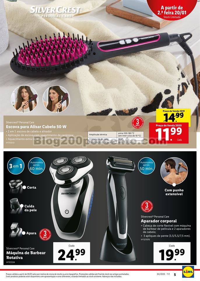 Antevisão Folheto LIDL Promoções de 20 a 26 jan