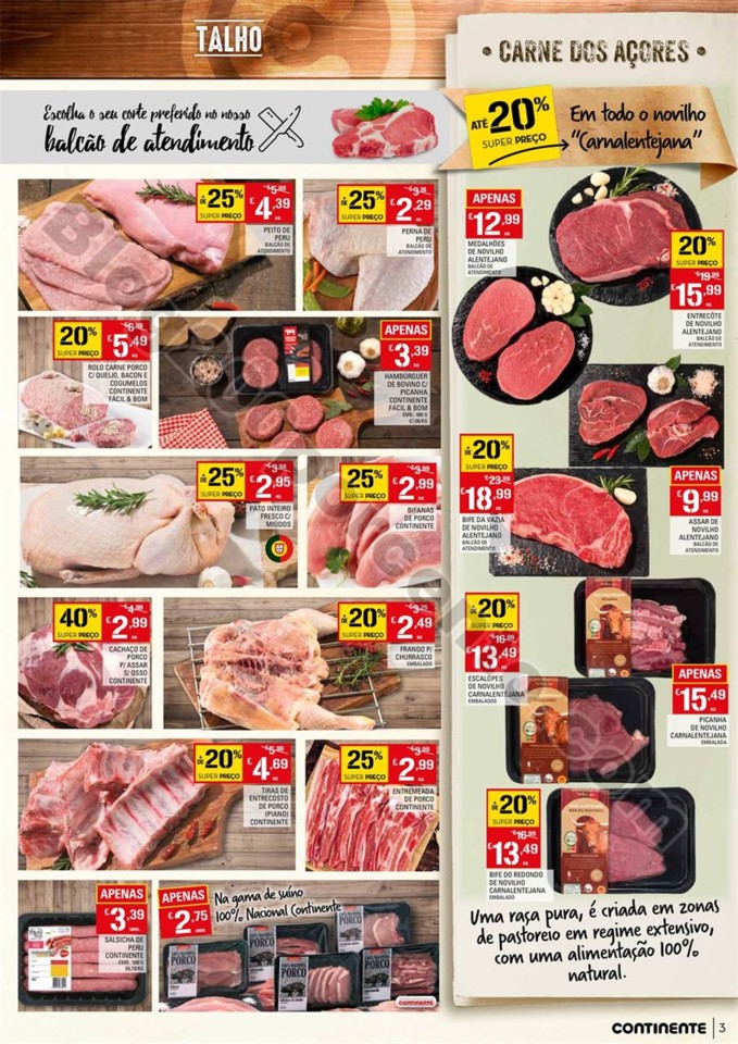 Antevisão Folheto CONTINENTE promoções de 3 a 9