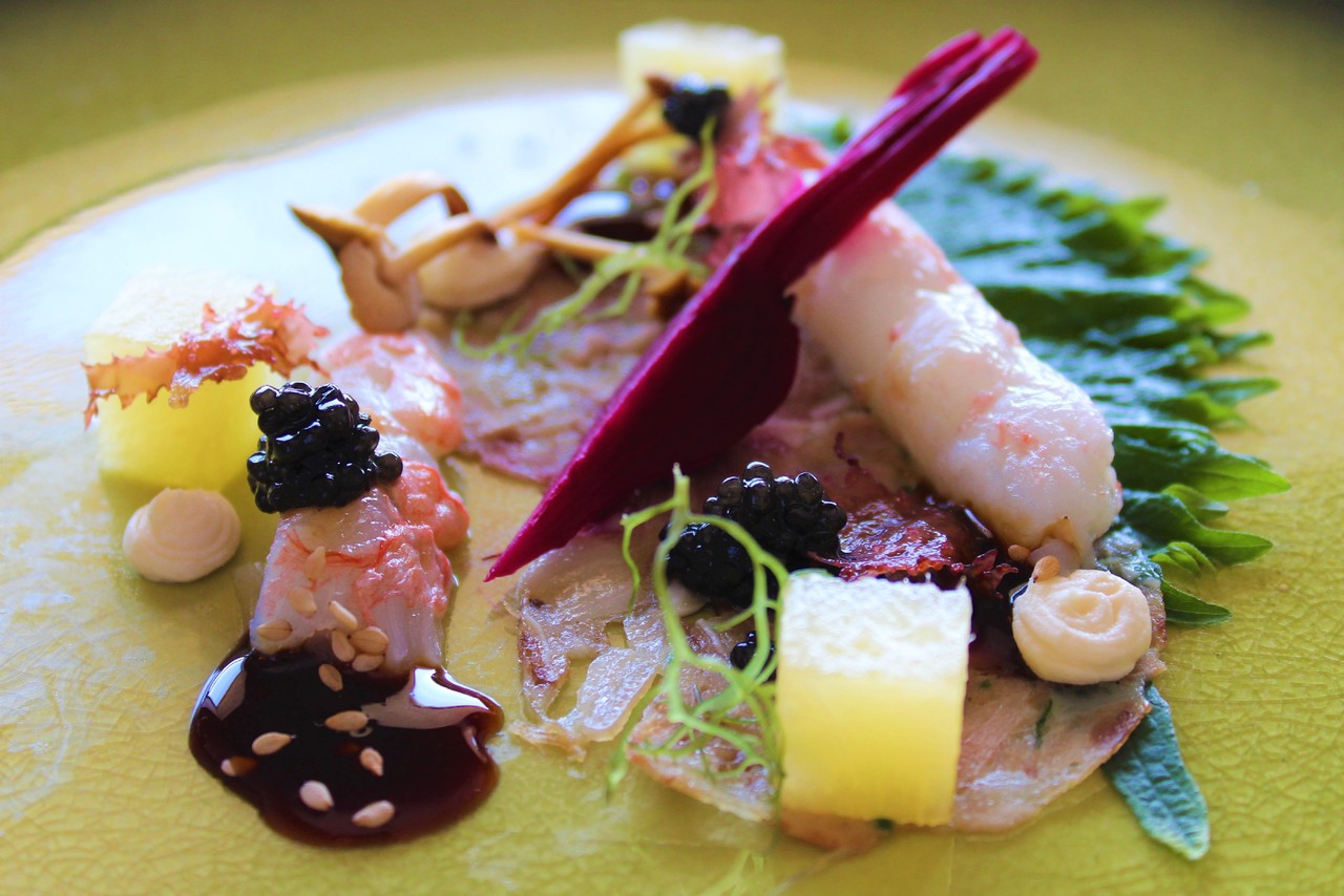 PORTA Restaurante - Lagostins e beterraba