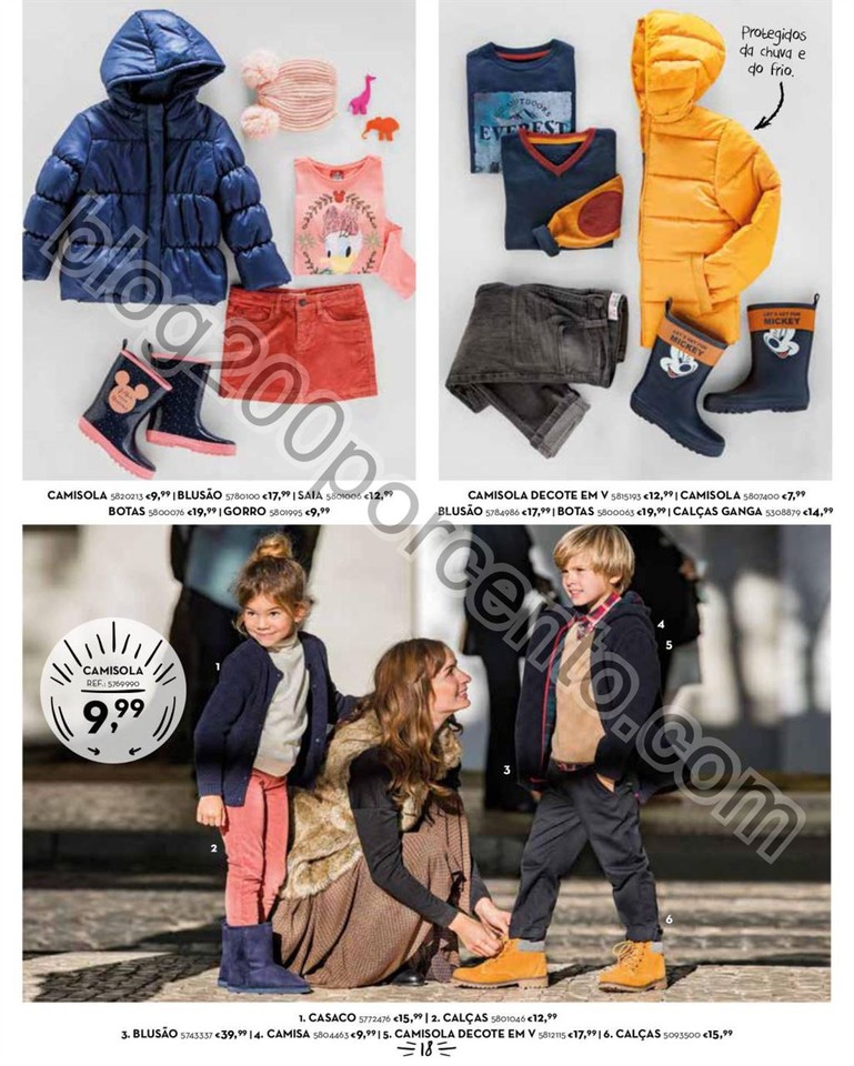 Novo Folheto CONTINENTE Moda Outono - Inverno prom