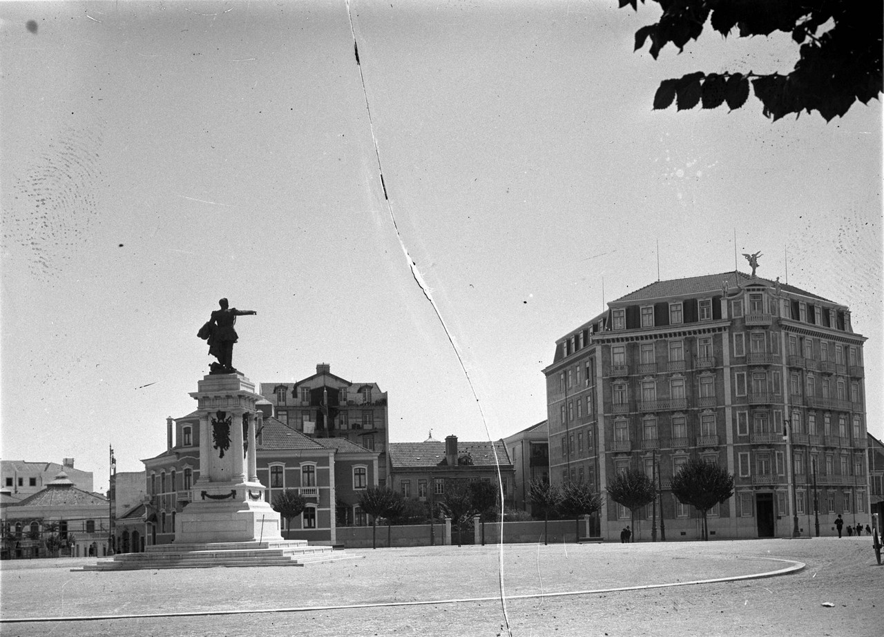 Praça Duque de Saldanha, post. 1909, foto de Josh