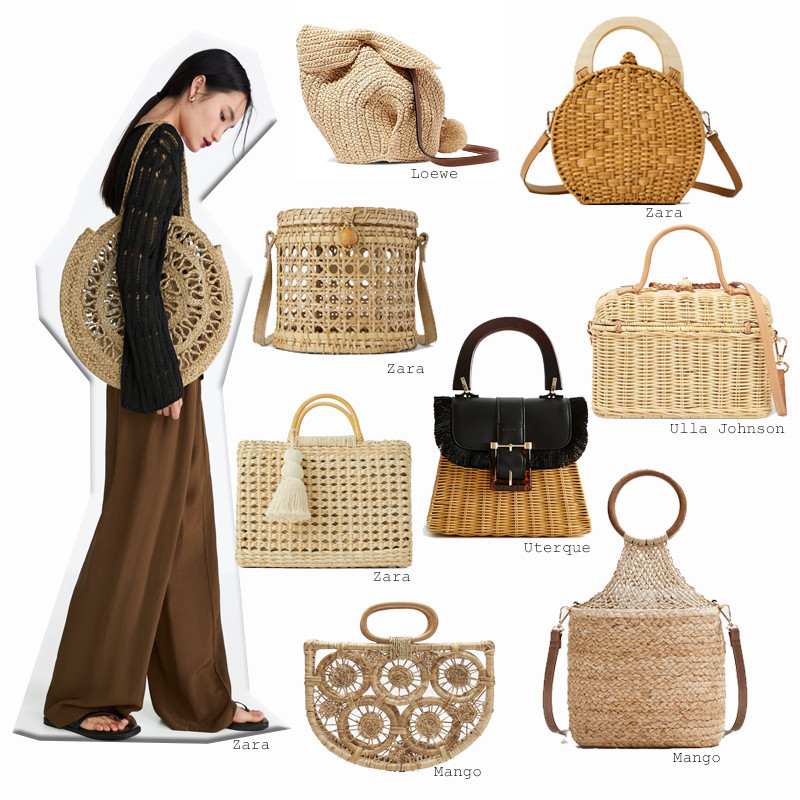 raffia bolsa loewe