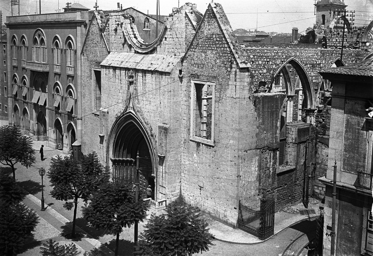 Convento do Carmo, fachada principal, foto de Ferr