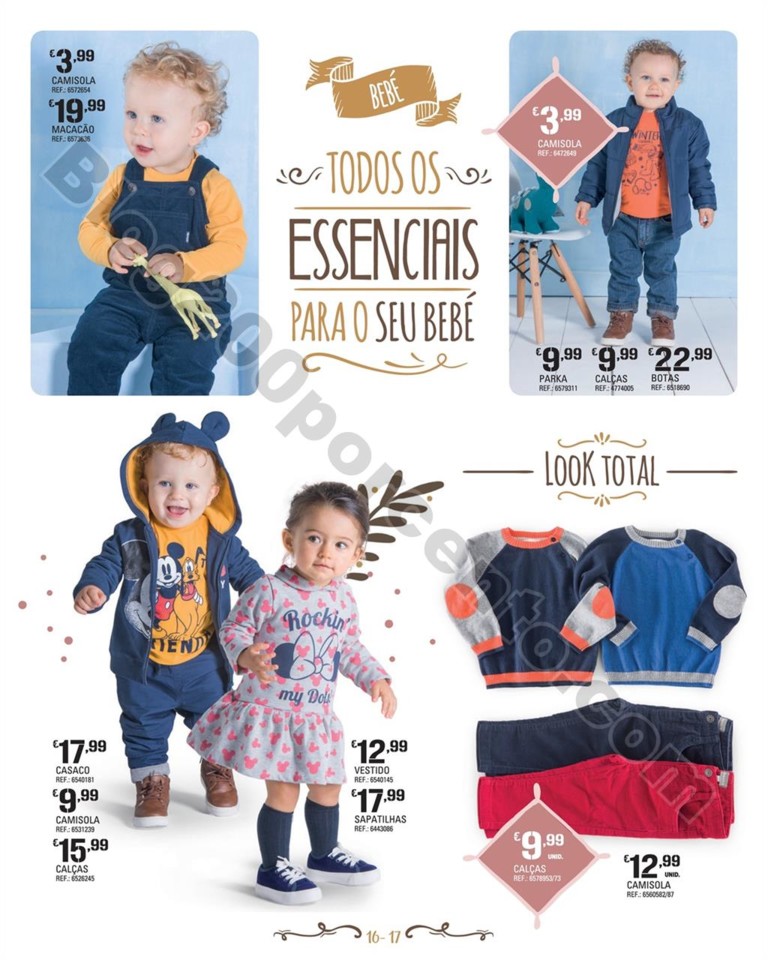 Antevisão folheto CONTINENTE Moda outono - invern