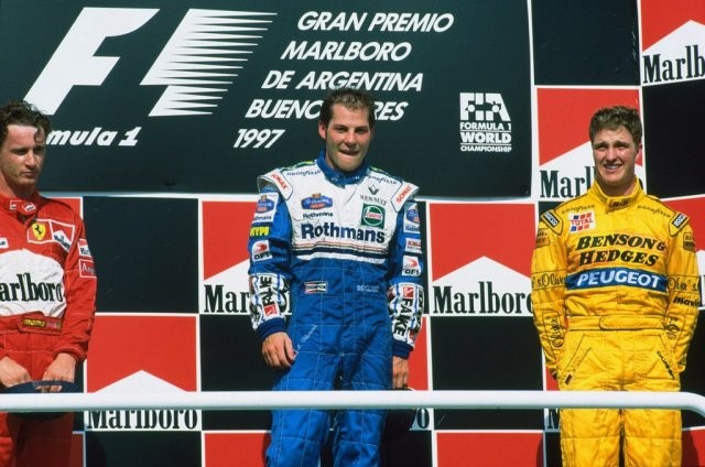 Pódio no Grande Prémio da Argentina Pódio no Grande Prémio da Argentina