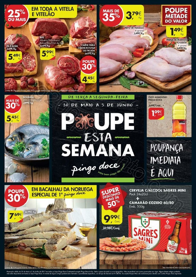 Antevisão Folheto PINGO DOCE Promoções de 30 ma