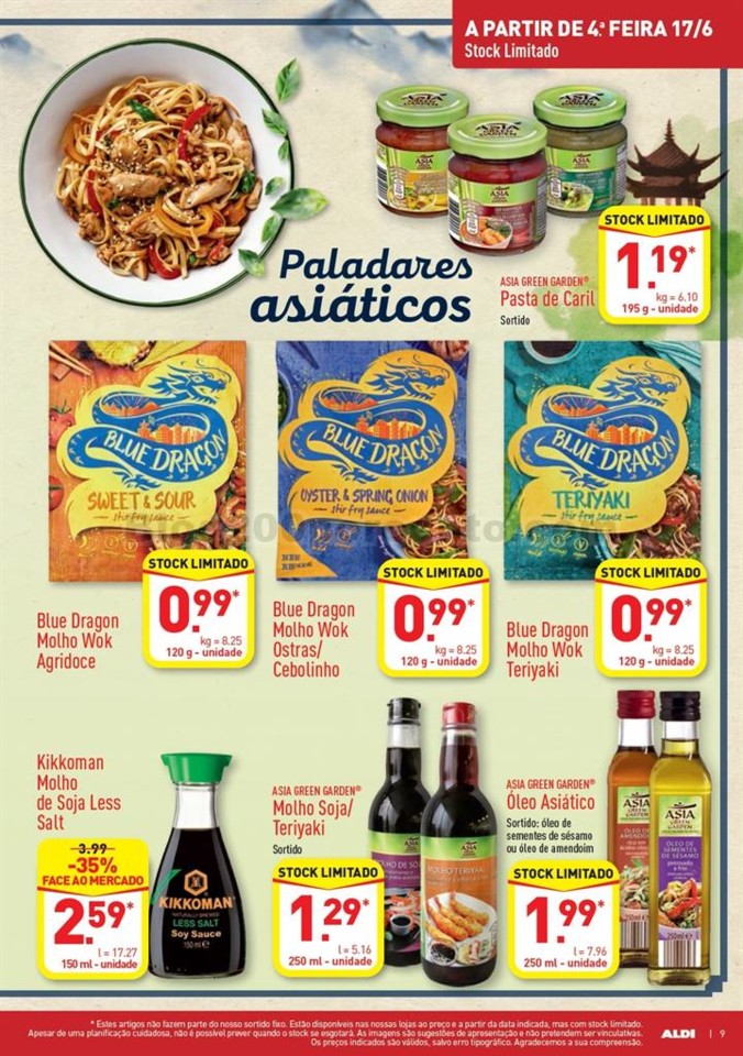 Antevisão Folheto ALDI Promoções de 17 a 23  ju