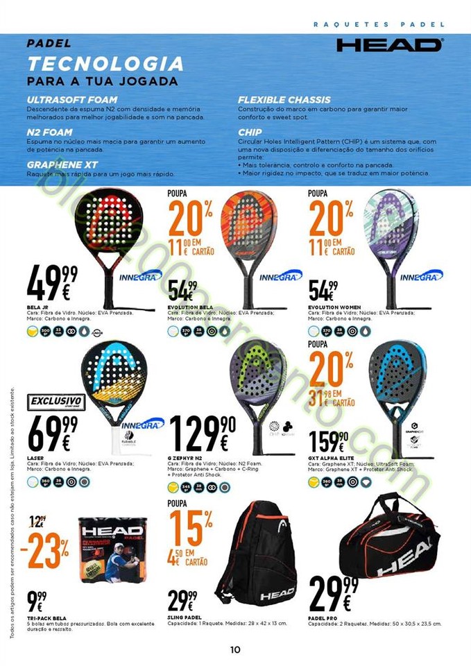 Novo Folheto SPORT ZONE promoções de 18 abril a 