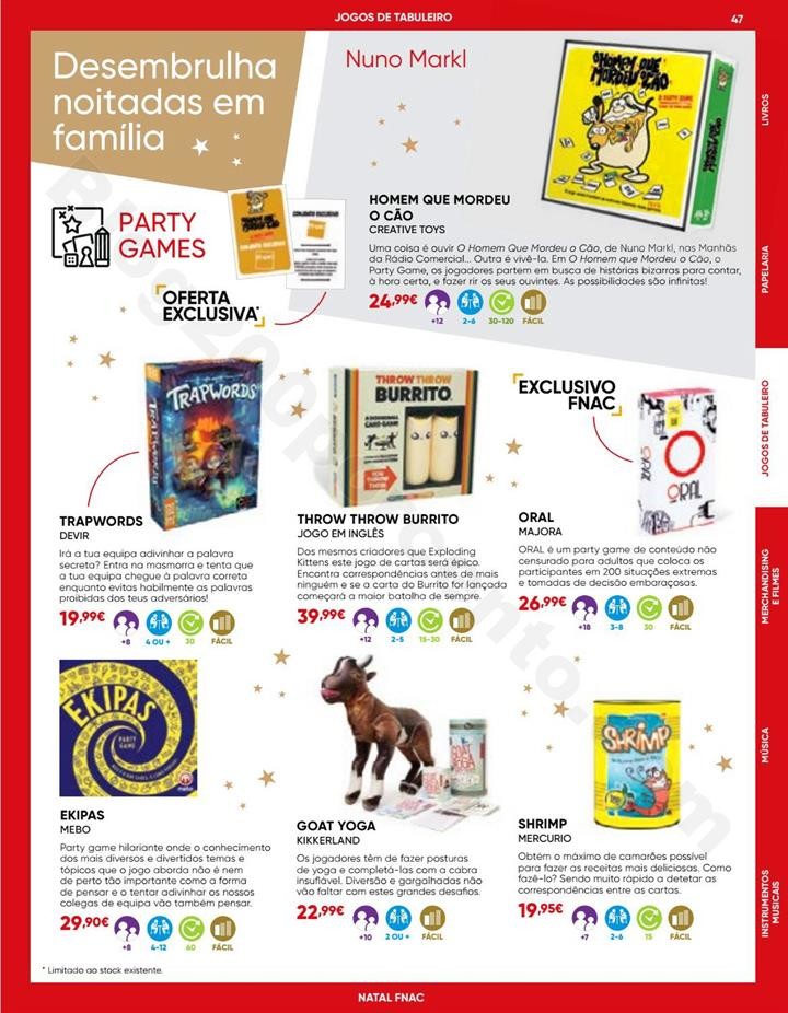 Antevisão Folheto FNAC Natal Promoções até 6 j