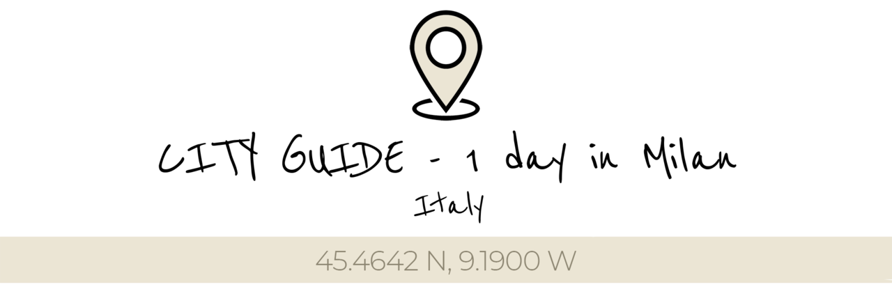 CITYGUIDE Milan Italy - The 2 Planners