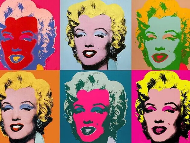 Homenagem à Marilyn Monroe, por Andy Warhol (1962)