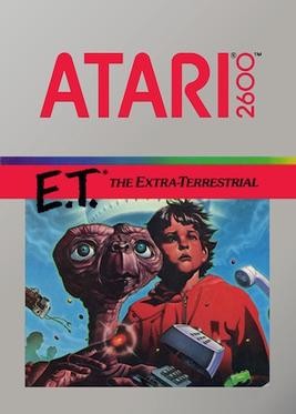 Capa de E.T. The Videogame