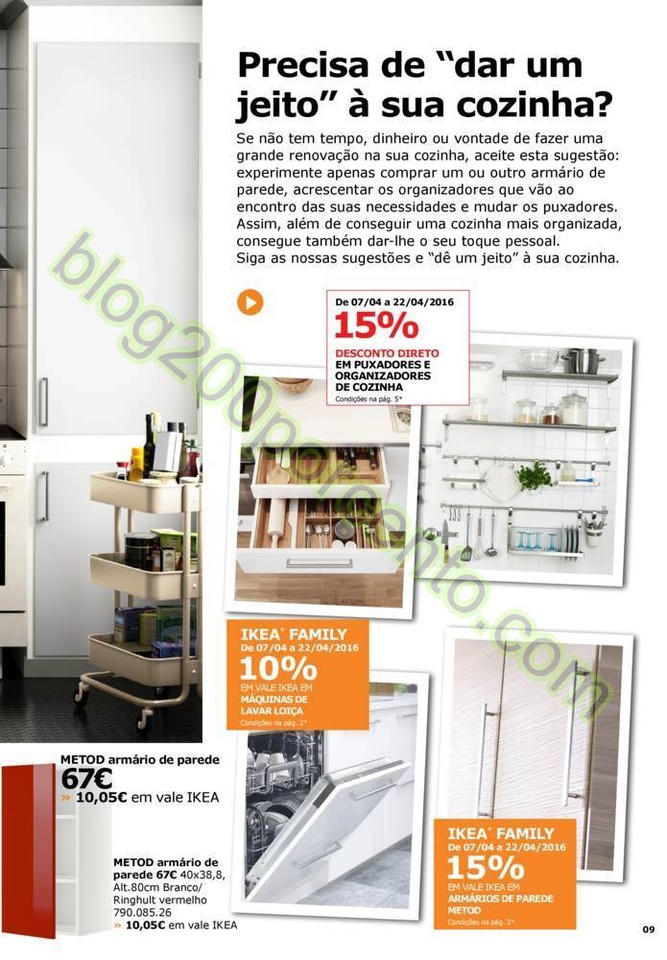 Antevisão Folheto IKEA Promoções de 29 março a