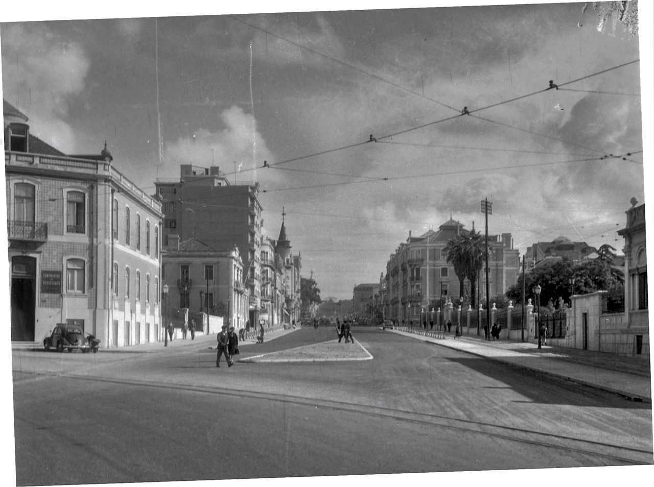 Avenida de Fontes Pereira de Mello, Lisboa (J. Benoliel, anos 50)