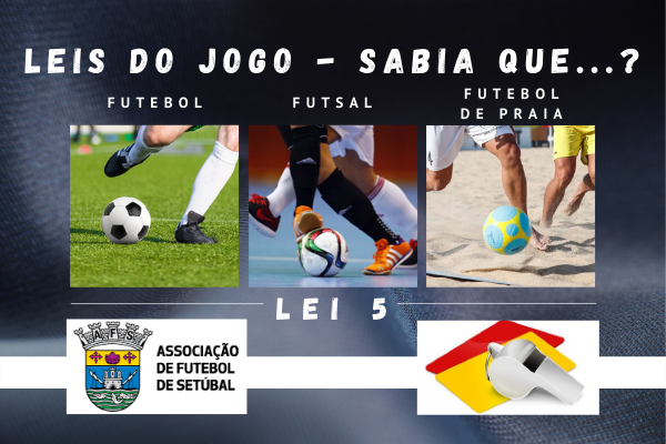 Leis do Jogo – Sabia que…? (Lei 2 - A Bola)