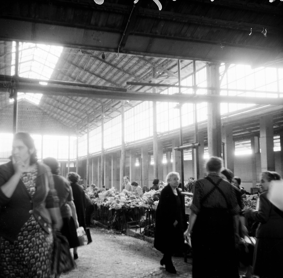 Mercado de Santa Clara, interior, 1967, foto de Va
