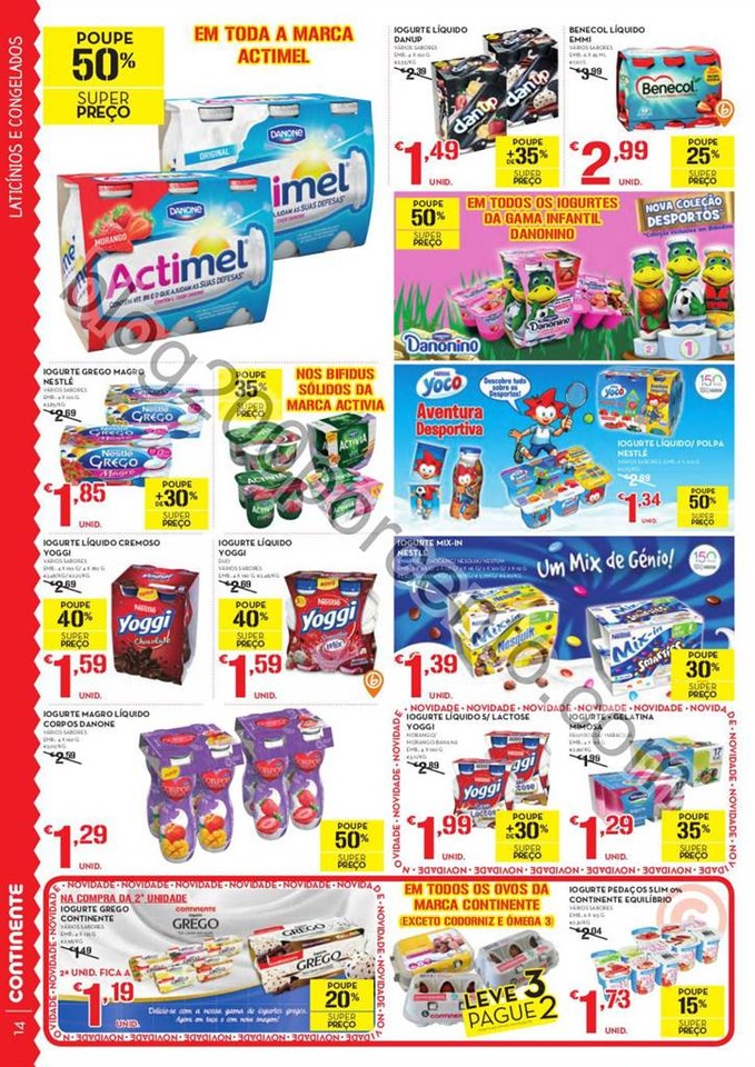Antevisão Folheto CONTINENTE Promoções de 7 a 1