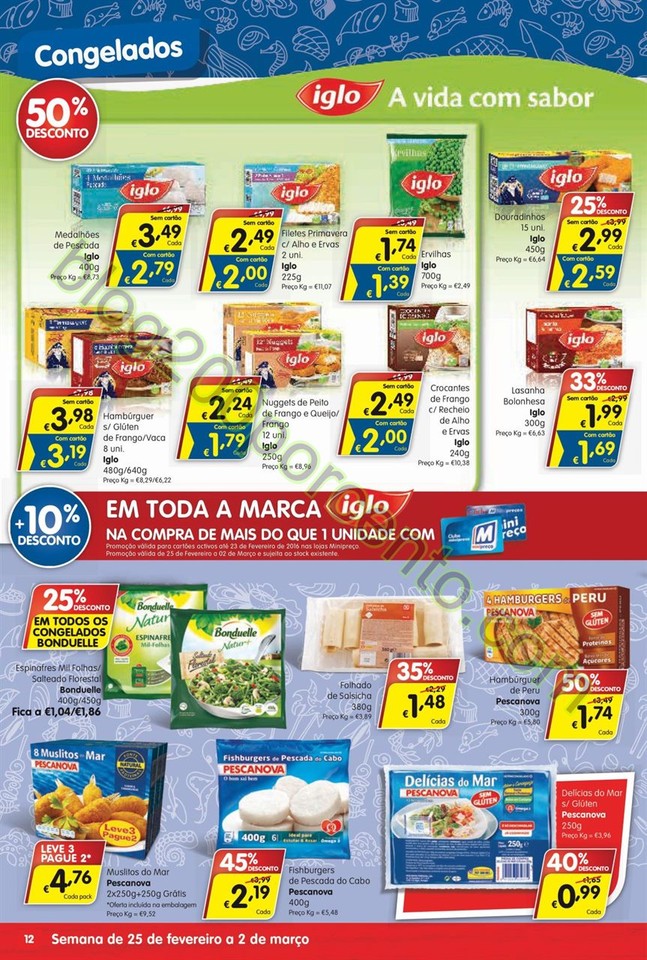 Antevisão Folheto MINIPREÇO Family de 25 feverei