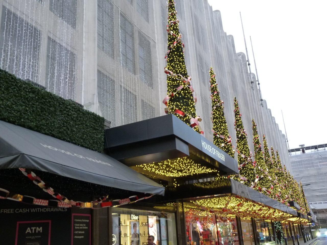 Londres Natal House of Fraser.JPG