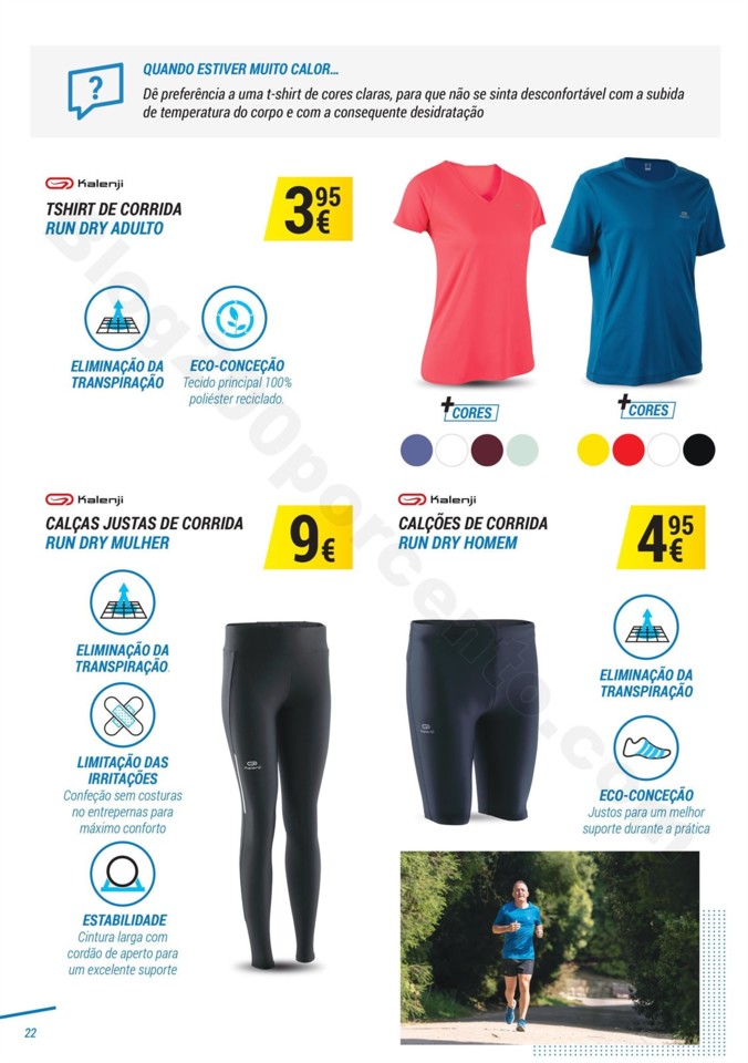Antevisão Folheto DECATHLON Baixa Preço Corrida 