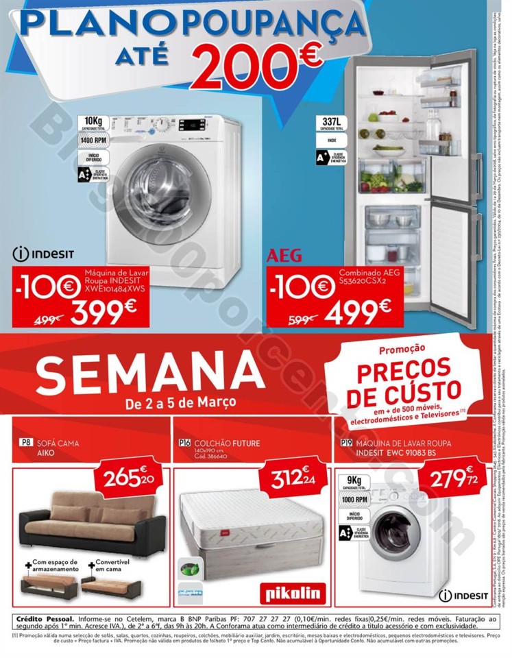 Antevisão Folheto CONFORAMA Promoções de 1 a 29