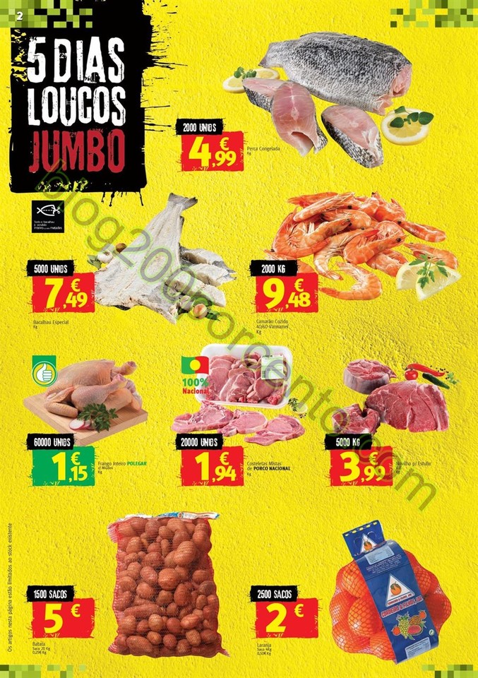 Antevisão Folheto JUMBO 5 dias Loucos de 27 a 31 