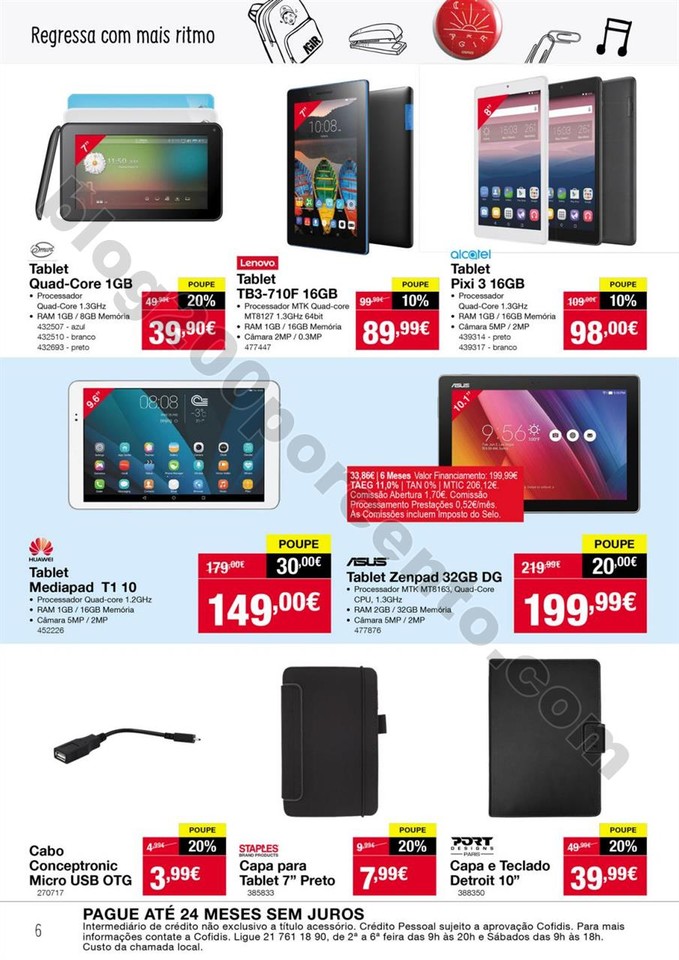 01 antevisão Folheto STAPLES Tecnologia 7 a 26 se