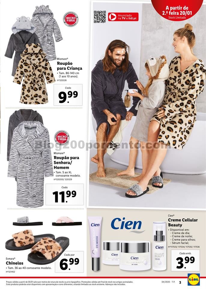 Antevisão Folheto LIDL Promoções de 20 a 26 jan