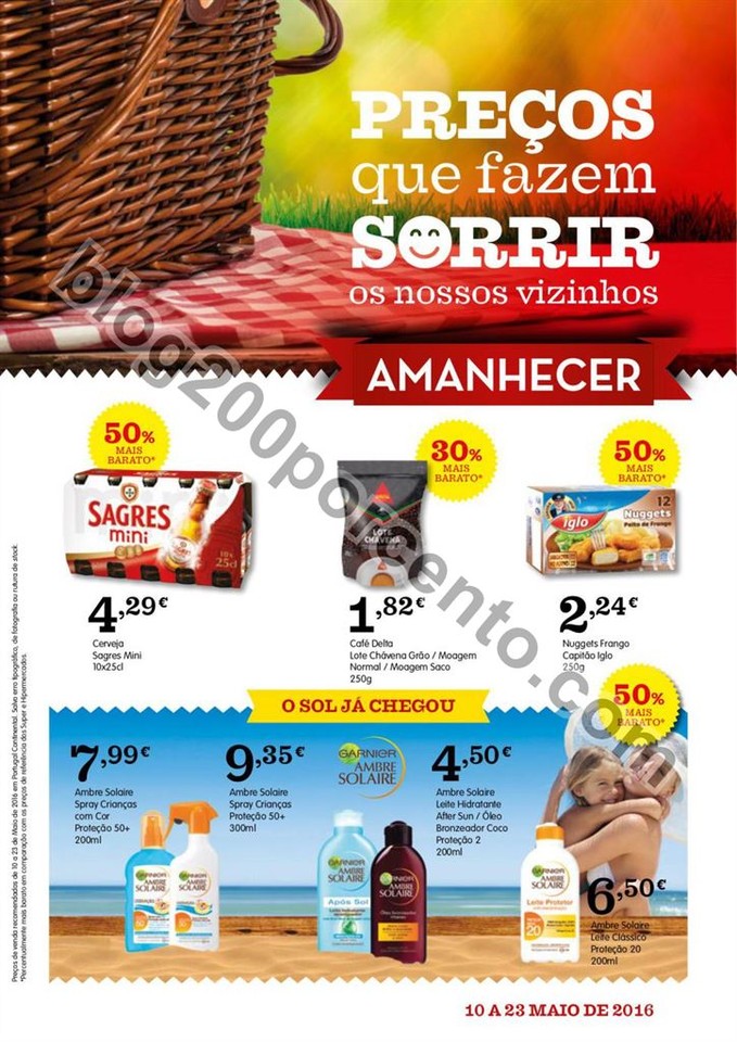 Novo Folheto AMANHECER Promoções de 10 a 23 maio