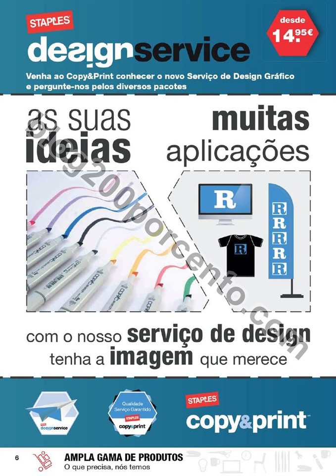 Antevisão Folheto STAPLES Promoções de 5 a 17 m