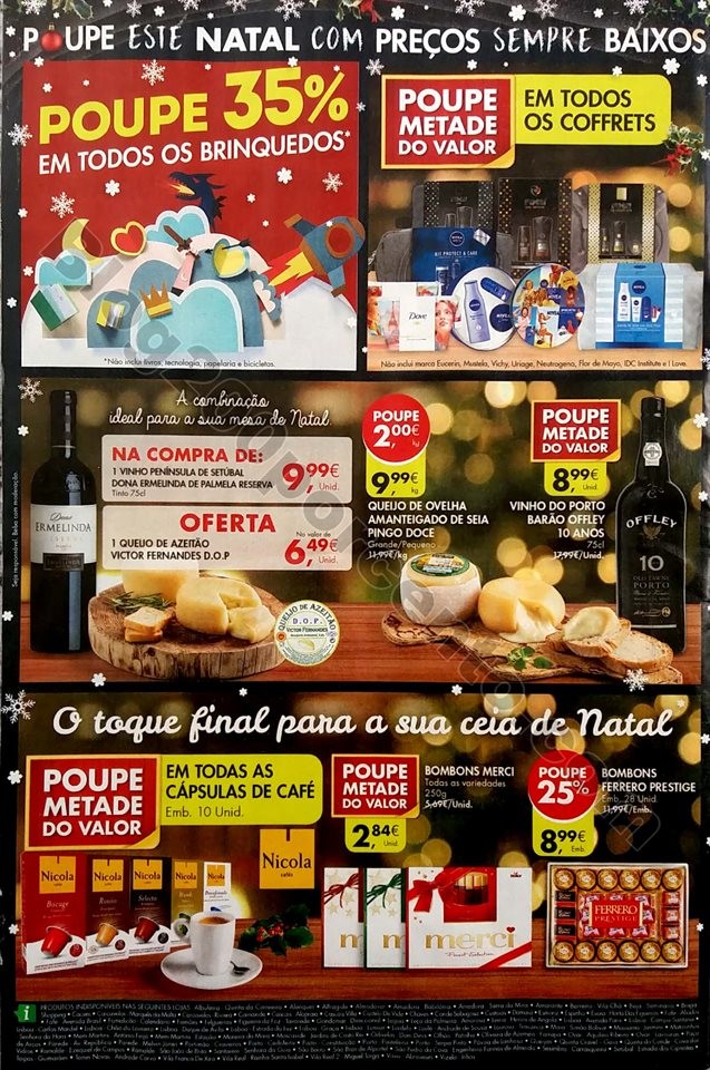 folheto pingo doce semana natal 18 a 26 dezembro  