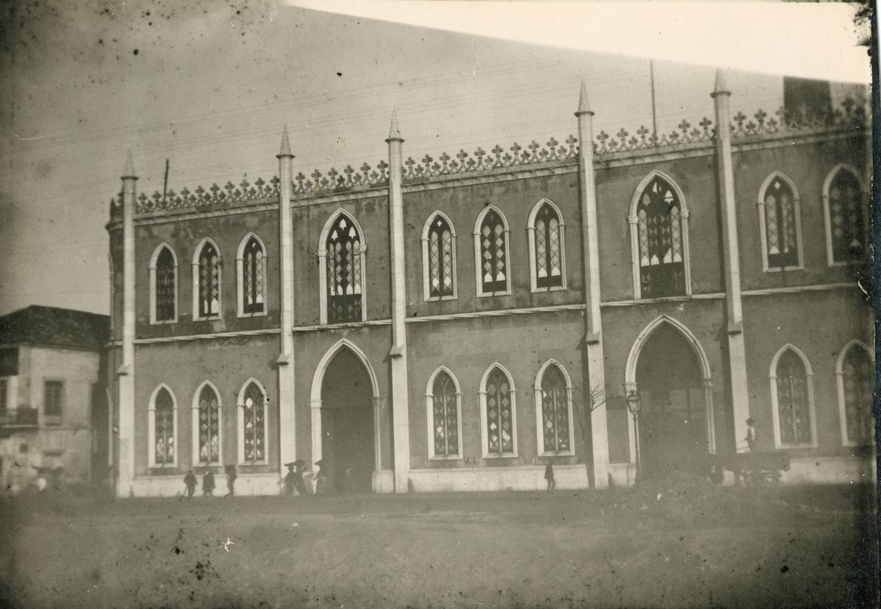 Fábrica de gás da Boavista, fachada principal, f