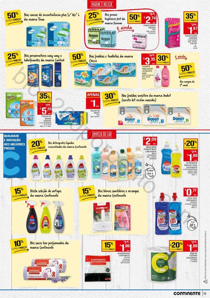 Antevisão Folheto CONTINENTE Promoções de 9 a 1