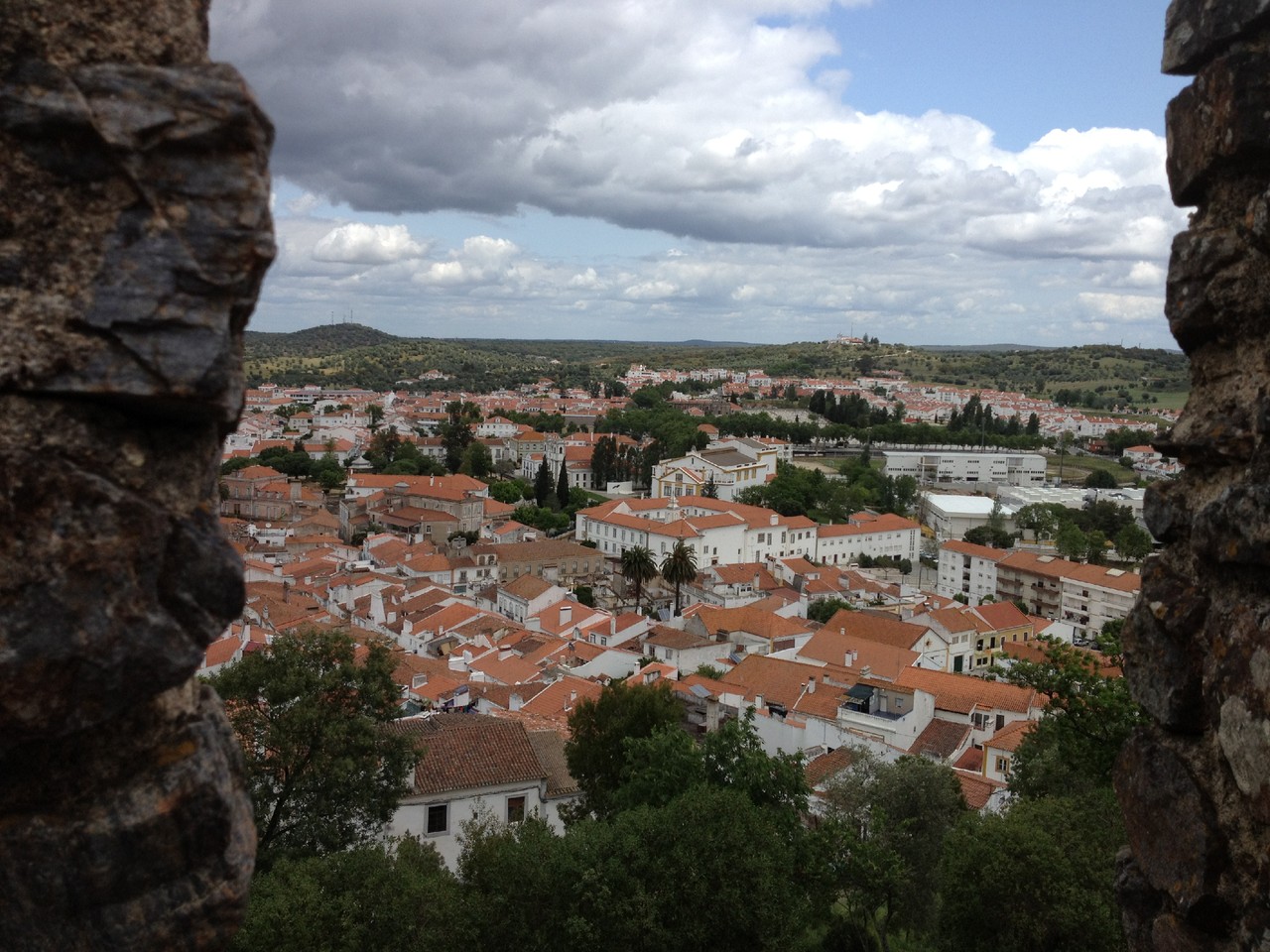 Montemor-o-Novo visto do castelo